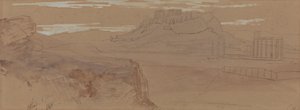 Schetsen van Athene door Edward Lear